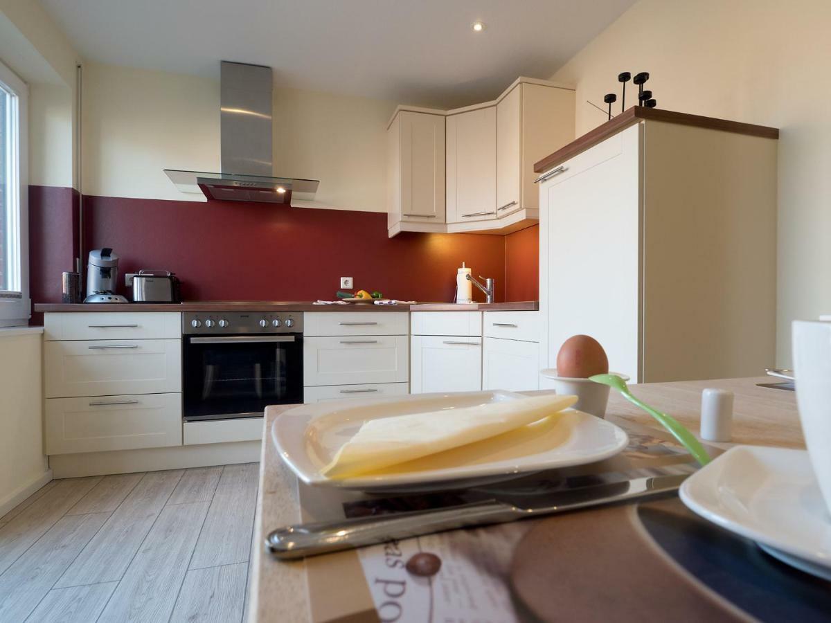 Ferienwohnung Strandstrasse 10, Buesum 외부 사진