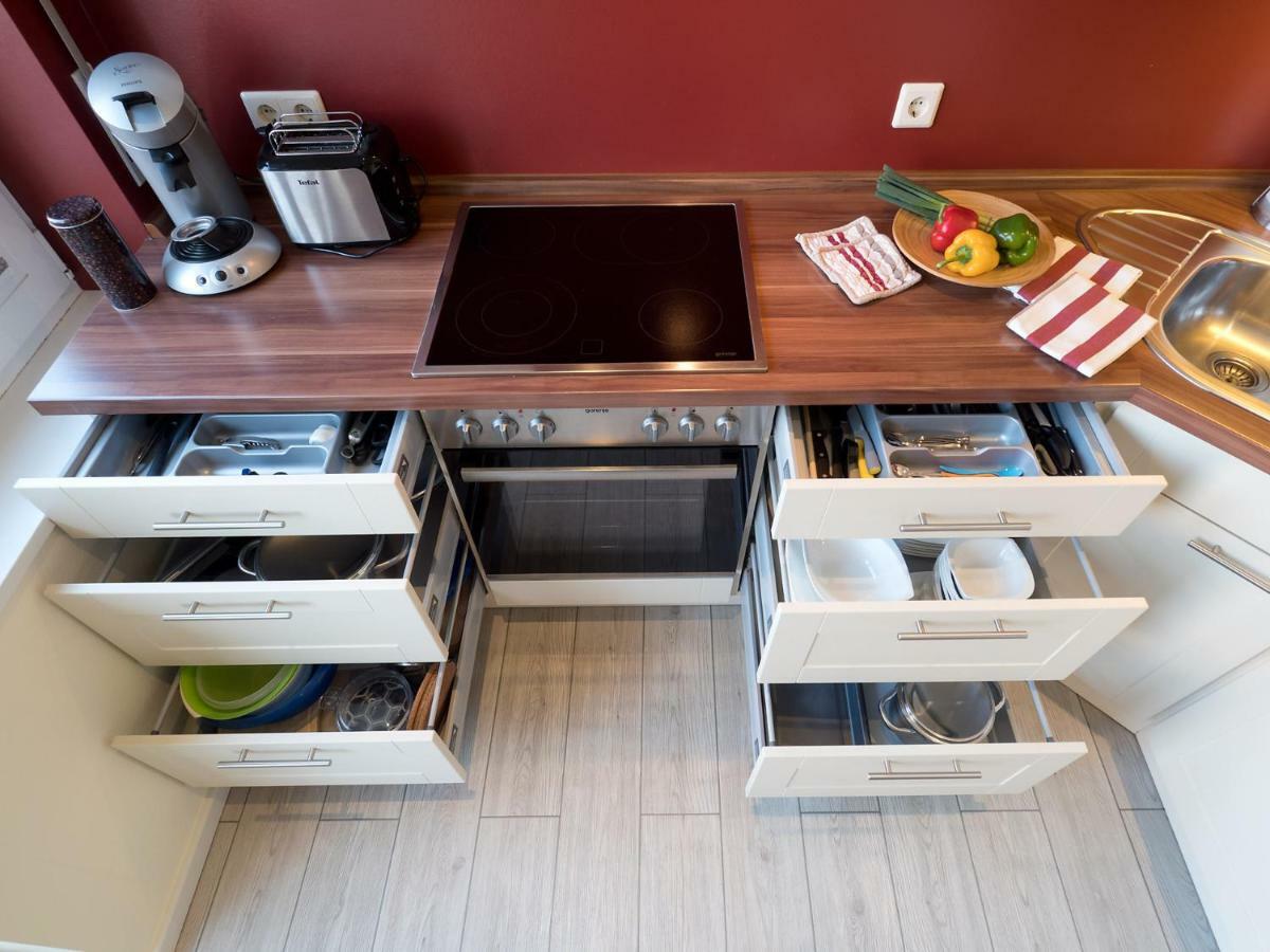 Ferienwohnung Strandstrasse 10, Buesum 외부 사진